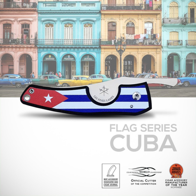 Сигарный нож Le Petit - Flag - Cuba - Dark wood вид 3